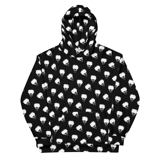 YAGGFU Front Fisto Logo All Over Print Unisex Hoodie